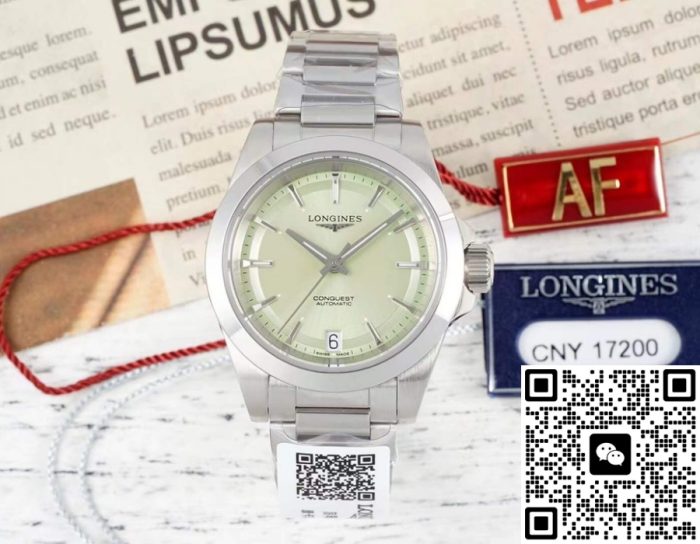 Replica Longines Concas L3.430.4.02.6 AF Factory Luminous hour markers - Image 2