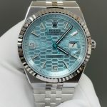 Replica Rolex Land-Dweller M127336-0001 Blue dial