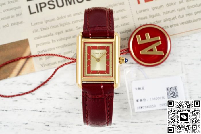 Replica Cartier Tank WGTA0059 AF Factory Silver grey dial - Image 2