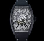 Replica Franck Muller V45 Tourbillon NEW Factory Black strap - Image 11