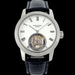 Replica Patek Philippe Tourbillon RMS Factory White dial