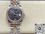 Replica Rolex Datejust m278381rbr-0030 AR Factory Rhodium white dial - Image 2
