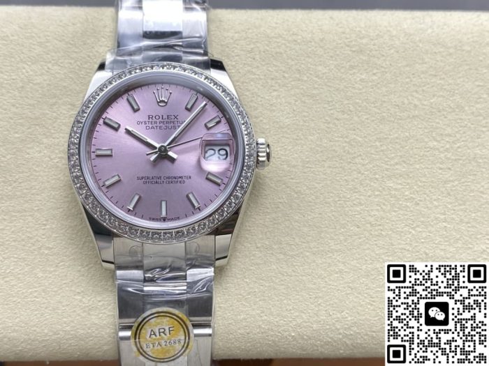 Replica Rolex Datejust m278384rbr-0017 AR Factory Pink dial - Image 2
