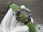 Replica Longines Spirit L3.821.5.53.2 LG Factory Green strap - Image 2