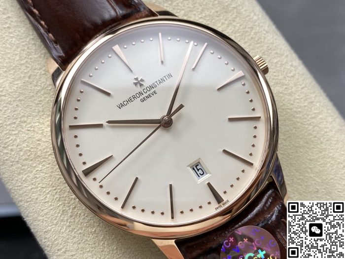 Replica Vacheron Constantin Patrimony 85180-000R-9248 VC+ Factory Silver - Image 3