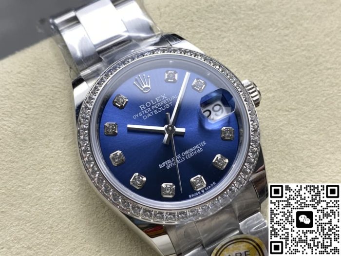Replica Rolex Datejust m126284rbr-0030 AR Factory Close-bottomed bottom - Image 3
