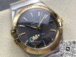 Replica Omega Constellation 123.20.38.21.06.001 OM Factory Warm grey dial - Image 14