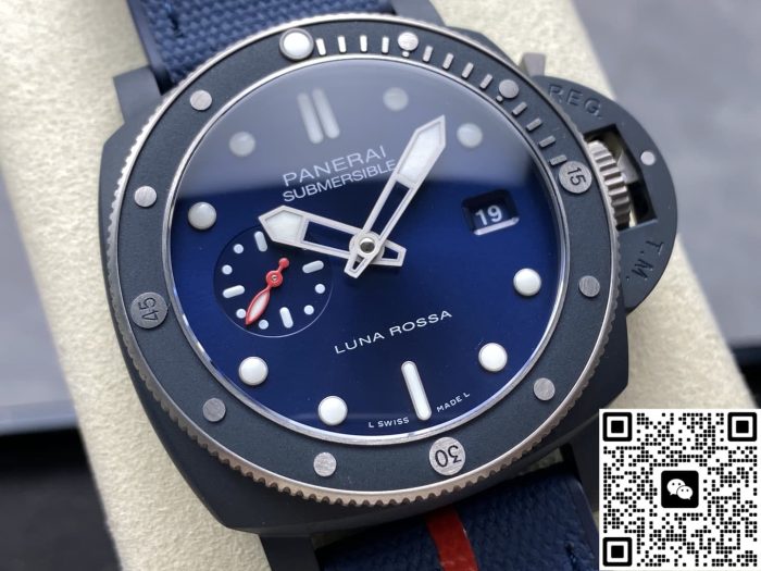 Replica Panerai Submersible PAM01466 VS Factory Date display - Image 3