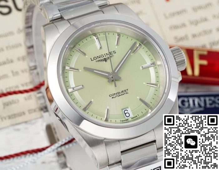 Replica Longines Concas L3.430.4.02.6 AF Factory Luminous hour markers - Image 3