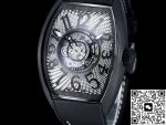 Replica Franck Muller V45 Tourbillon NEW Factory Black strap - Image 3