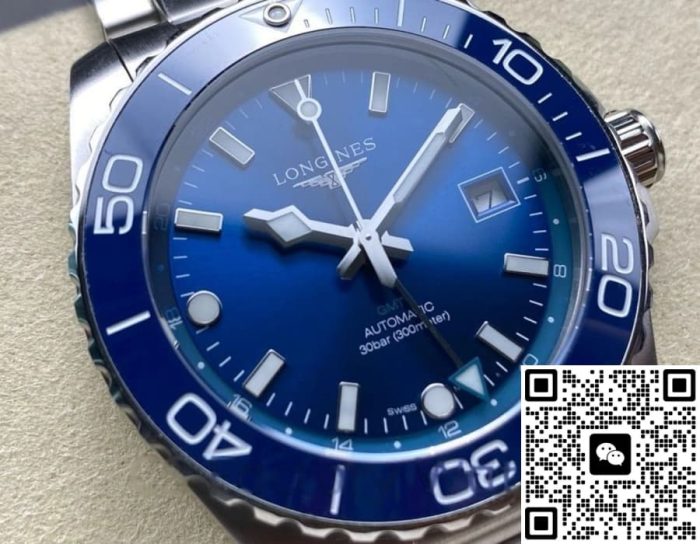 Replica Longines HydroConquest L3.790.4.96.6 GR Factory Silver strap - Image 2