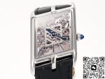 Replica Cartier Tank WHTA0013 TW Factory Black strap - Image 6
