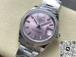 Replica Rolex Datejust m278384rbr-0017 AR Factory Pink dial - Image 4
