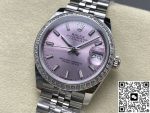 Replica Rolex Datejust m278384rbr-0018 AR Factory Pink dial - Image 4