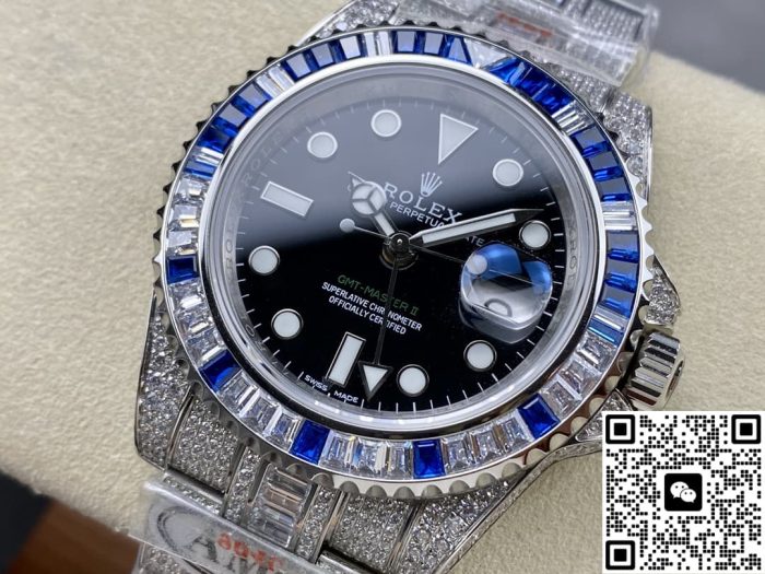 Replica Rolex Greenwich II 116759 SAru-78210 AMG Factory Diamond bezel - Image 4