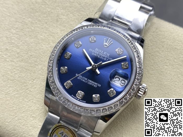 Replica Rolex Datejust m126284rbr-0030 AR Factory Close-bottomed bottom - Image 4