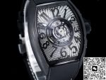 Replica Franck Muller V45 Tourbillon NEW Factory Black strap - Image 17