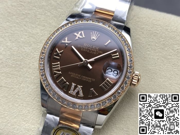 Replica Rolex Datejust m278381rbr-0005 AR Factory Big calendar - Image 4