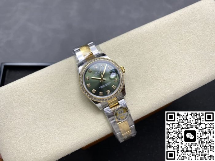 Replica Rolex Datejust m278383rbr-0029 AR Factory Olive green dial - Image 5