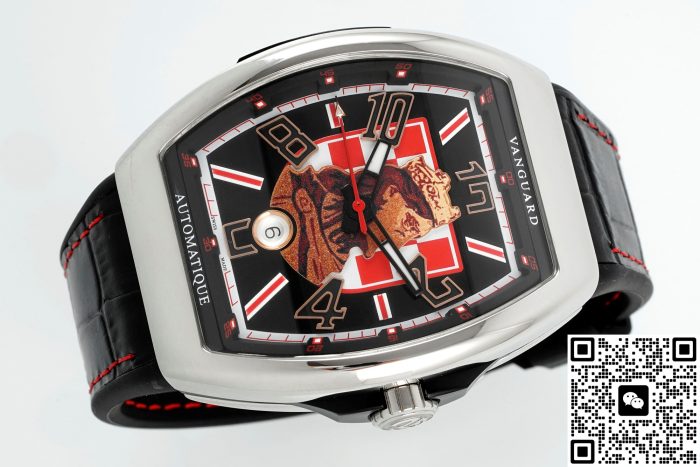 Replica Franck Muller Vanguard ABF Factory stainless steel case - Image 4