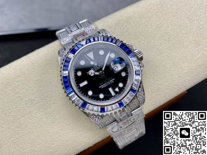 Replica Rolex Greenwich II 116759 SAru-78210 AMG Factory Diamond bezel - Image 5