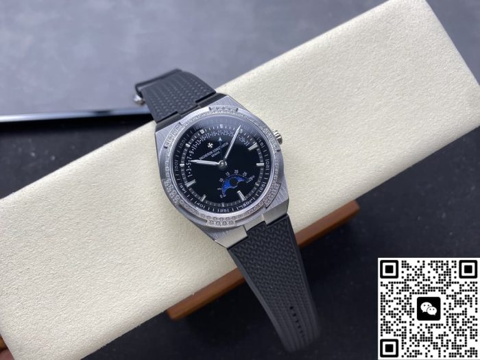 Replica Vacheron Constantin Overseas 4000V-B915 GR Factory Black dial - Image 4