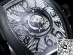 Replica Franck Muller V45 Tourbillon NEW Factory Black strap - Image 5