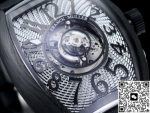 Replica Franck Muller V45 Tourbillon NEW Factory Black strap - Image 16