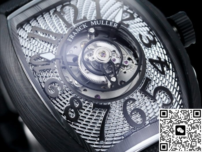 Replica Franck Muller V45 Tourbillon NEW Factory Black strap - Image 5