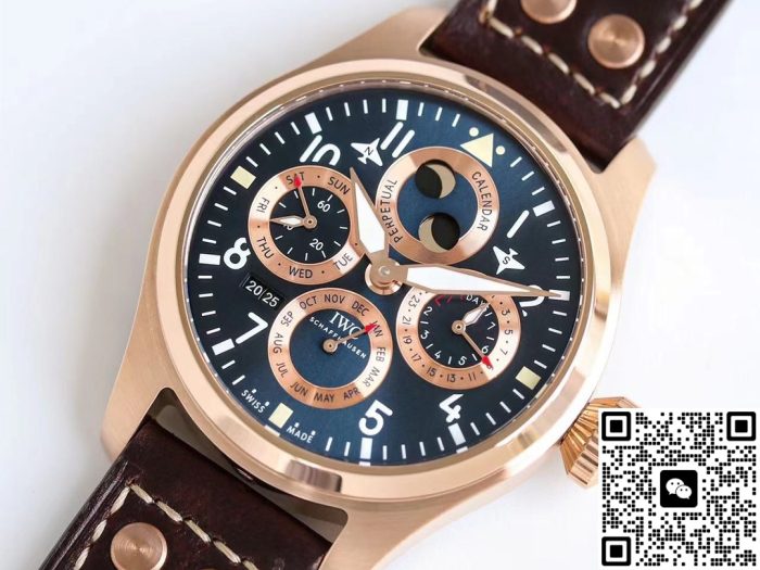 Replica IWC Pilot IW392202 V9 Factory Moon Phase - Image 5