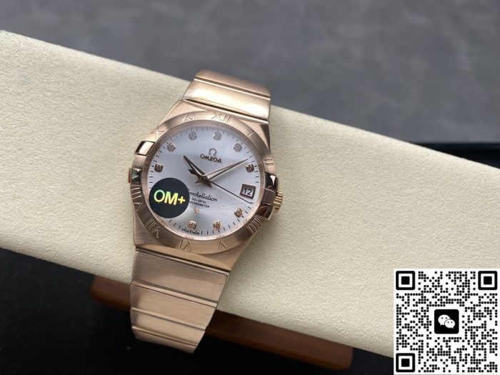 Replica Omega Constellation 123.50.38.21.52.001 OM Factory Diamond - Image 4