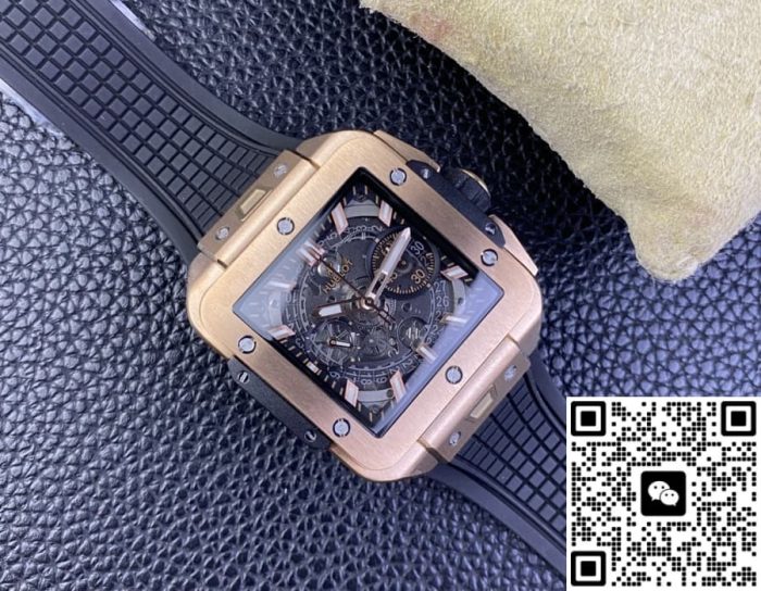 Replica Hublot SQUARE BANG UNICO 821.OX.0180.RX BB Factory Sapphire dial - Image 9