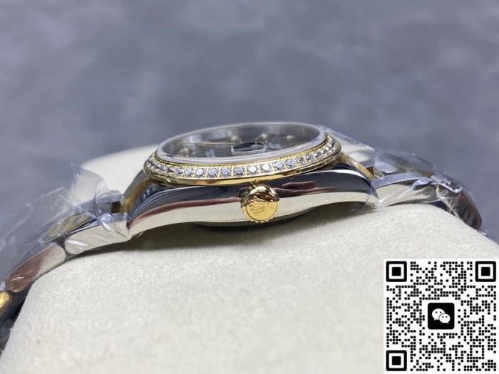 Replica Rolex Datejust m278383rbr-0029 AR Factory Olive green dial - Image 6