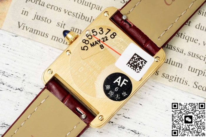 Replica Cartier Tank WGTA0059 AF Factory Silver grey dial - Image 8