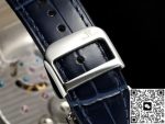 Replica Jaeger LeCoultre Master Control 16634E1 RMS Factory Tourbillon Blue strap - Image 15