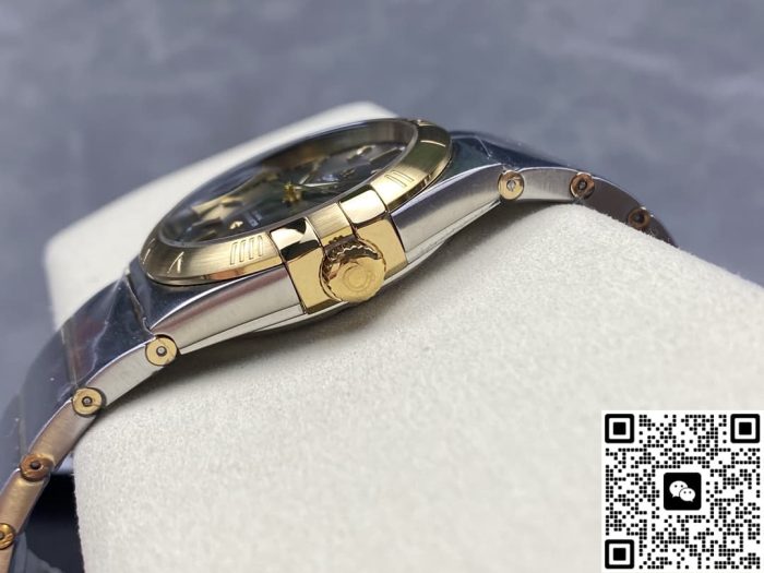 Replica Omega Constellation 123.20.38.21.06.001 OM Factory Warm grey dial - Image 8