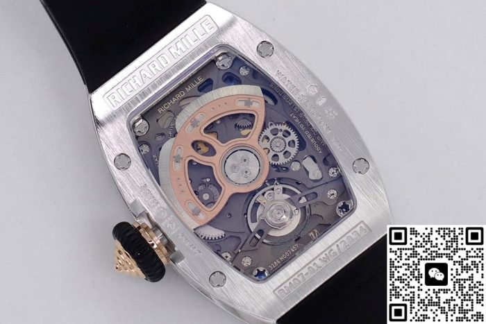 Replica Richard Mille RM07-01 ZF Factory Tonneau-shaped dial - Image 9