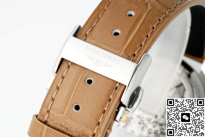 Replica Longines Master Collection L2.409.4.87.4 AF Factory Diamond hour markers - Image 9