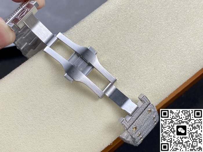 Replica Cartier Santos W2SA0050 AMG Factory White dial - Image 9