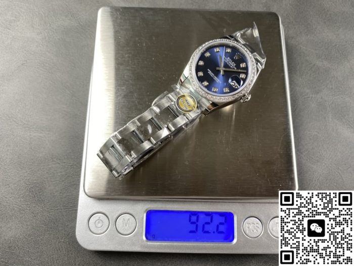 Replica Rolex Datejust m126284rbr-0030 AR Factory Close-bottomed bottom - Image 9
