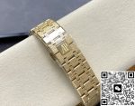 Replica Audemars Piguet Royal Oak 26240BA.GG.1324BA.01 OM Factory Hammered gold case - Image 9