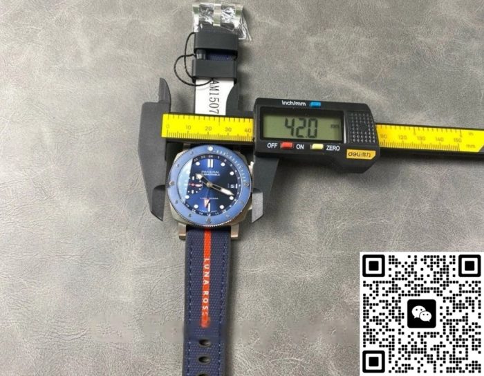 Replica Panerai Submersible PAM01507 VS Factory Titanium case - Image 9