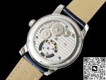 Replica Jaeger LeCoultre Master Control 16634E1 RMS Factory Tourbillon Blue strap - Image 10