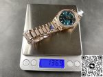 Replica Rolex Day-Date m128345rbr-0084 8+ Factory Blue green dial - Image 10