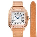 Replica Cartier Santos WJSA0012 BV Factory Square dial