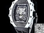 Replica Richard Mille RM21-01 RM Factory Tourbillon Black strap - Image 2