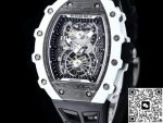 Replica Richard Mille RM21-01 RM Factory Tourbillon Black strap - Image 12