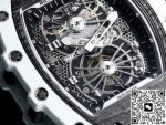 Replica Richard Mille RM21-01 RM Factory Tourbillon Black strap - Image 13