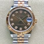 Replica Rolex Datejust m278273-0022 GS Factory Dark grey dial
