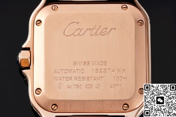 Replica Cartier Santos WJSA0012 BV Factory Square dial - Image 5